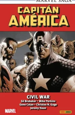 MARVEL SAGA TPB: CAPITAN AMERICA VOL.04, CIVIL WAR [RUSTICA]