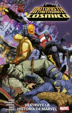 MOTORISTA FANTASMA COSMICO: DESTRUYE LA HISTORIA MARVEL (COLECCION 100% MARVEL HC) [CARTONE]