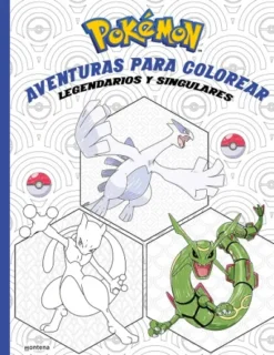 POKEMON: AVENTURAS PARA COLOREAR (LEGENDARIOS Y SINGULARES) [RUSTICA]