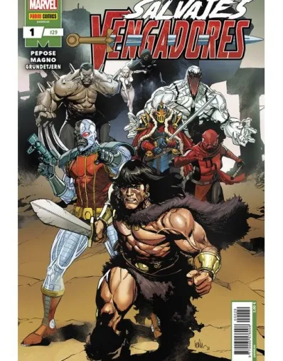 SALVAJES VENGADORES Nº29 / 01