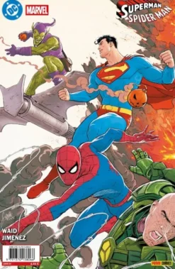 SUPERMAN / SPIDERMAN (PORTADA DE MIKEL JANIN) [GRAPA]