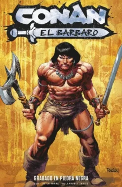 TITAN PREMIERE: CONAN EL BARBARO Nº01, PRESO EN PIEDRA NEGRA [RUSTICA]