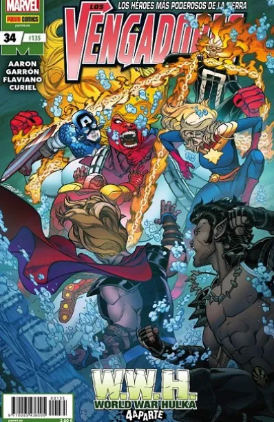 VENGADORES Nº34 / Nº135 (WORLD WAR HULKA CUARTA PARTE)